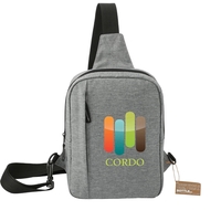 2" x 11" x 8.5" sling bag made of recycled polyester.... from ASI 66887 PCNA...