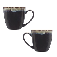 Color drip ceramic mug, 17 oz. capacity with 1c1p silkscreen imprint... from...