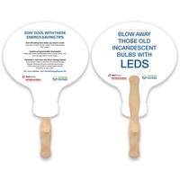 Light Bulb Shape Hand Fan