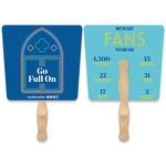 Tapered Shape Hand Fan
