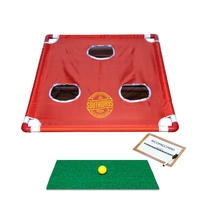 Portable pop-up chip golf game with 16 soft foam balls, golf... from ASI...