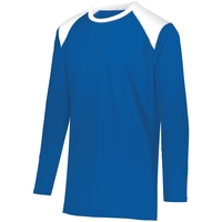 Adult Tip-Off Shooter Shirt. 100% polyester wicking knit with color...