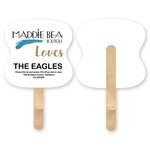 Full Color Hourglass Mini Fan 1 Sided