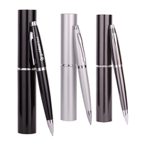 Twist Metal Ballpoint Pen w/Matching Case Set... from ASI 41511 Brainchild...