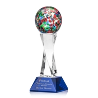 The Fantasia Award is a spectacular hand-blown work of art. Mounted... from...