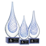 Kentwood Award on Hancock Base - Blue