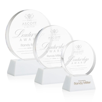 Glenwood Award on Base - White