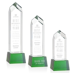 Clarington Award on Base - Green