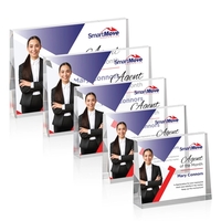 Lansing VividPrint™ Award - Clear (Horiz)