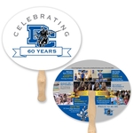 Oval Shape Hand Fan