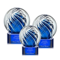 The Genista art glass awards on a Paragon base... from ASI 84592 St Regis...