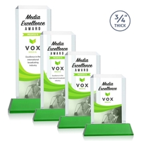 Our Full Color VividPrint Dalton features thick beveled Starfire crystal...