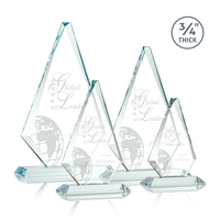 Jade triangle top award on a base.... from ASI 84592 St Regis Group / St Regis