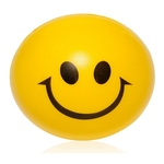 Smiley Face Shaped Stress Reliever Ball