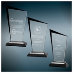 9.5" Black Razor Glass