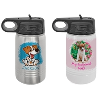 12 oz. White Sublimatable Polar Camel Water Bottle