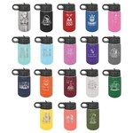 Polar Camel 12 oz. Olive Green Water Bottle