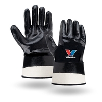 Nitrile Coated Gloves with Safety Cuff