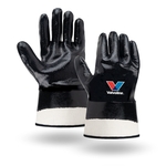 Nitrile Coated Gloves with Safety Cuff