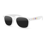 PRIDE Retro Sunglasses w/Full Color Temple Imprint