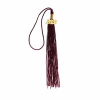 Maroon graduation tassel... from ASI 98085 Wolfmark