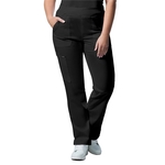 Landau - ProFlex - Women's Five-Pocket Mid-Rise Rib-Knit...