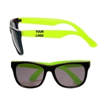 Two-Tone Sunglasses Plastic UV Protection