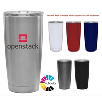 Stainless and Copper Interior Tumbler... from ASI 89971 Stuff A Mug