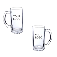 Sports Beer Glass Mug, 16 oz.