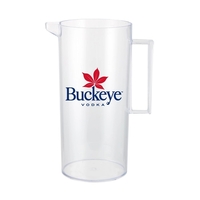 92 oz. Clear Styrene Plastic Pitcher is USA Made and BPA... from ASI 79933...