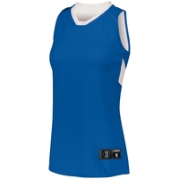 The Ladies Retro Basketball Jersey combines a vintage look with modern......