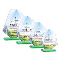 Picton VividPrint™ Award - Green... from ASI 84592 St Regis Group / St Regis