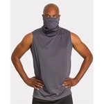 Badger 2B1 Sleeveless T-Shirt with Mask