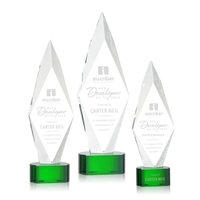 Manilow Award on Paragon Base - Green... from ASI 84592 St Regis Group / St...