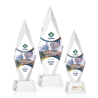 Manilow VividPrint™ Award on Robson Base - Clear