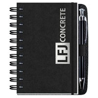 4" x 6" journal with heavyweight cover, 100 sheets, and pen.... from ASI...