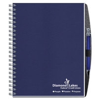 8 1/2" x 11" journal with 100 sheets and pen.... from ASI 50873 Drum-Line /...