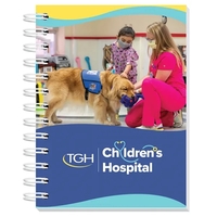 5" x 7" Full color journal with imprint on every sheet.... from ASI 50873...