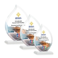 Nestor Flame VividPrint™ Award - White... from ASI 84592 St Regis Group / St...