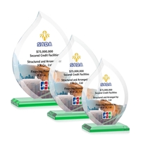 Nestor Flame VividPrint™ Award - Green... from ASI 84592 St Regis Group / St...