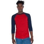 Poly-Cotton 3/4 Sleeve Raglan