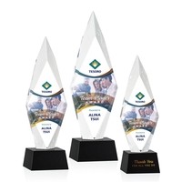 Manilow VividPrint™ Award on Robson Base - Black... from ASI 84592 St Regis...
