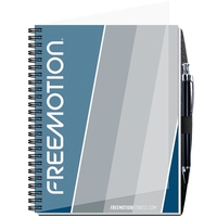 Gallery journals, 30 pt. translucent poly cover with printed insert sheet,......