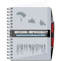 6 1/2" x 8 1/2" Gallery Journal with Pen