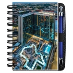 4" x 6" Gloss Cover Journal with Pen (100 Sheets)