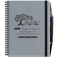 6.5" x 8.5" journal with alligator embossed cover, 50 sheets, with... from...
