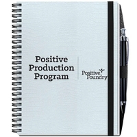 6.5" x 8.5" Alligator Embossed Journals