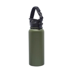 Stainless Steel Water Bottles with Carrying Strap, 34 oz.