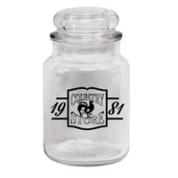 Clear glass jar, 26 Oz.... from ASI 74245 Nordic Co Inc / Nordic Nordic Promos