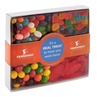 4 Way Candy Confections Box with gummy bears, jelly beans, and... from ASI...